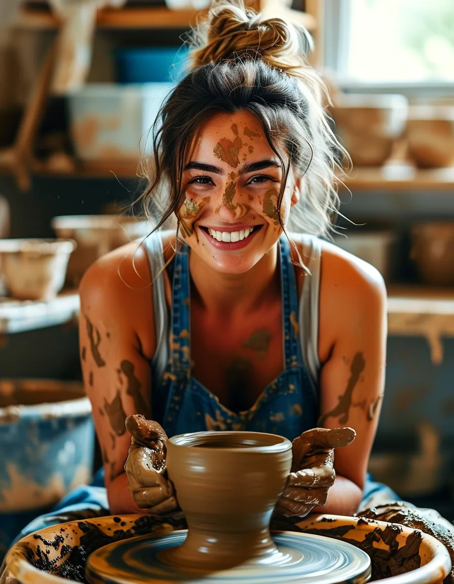 Your First Pottery Class: What Actually Happens at the Wheel (and Off It)