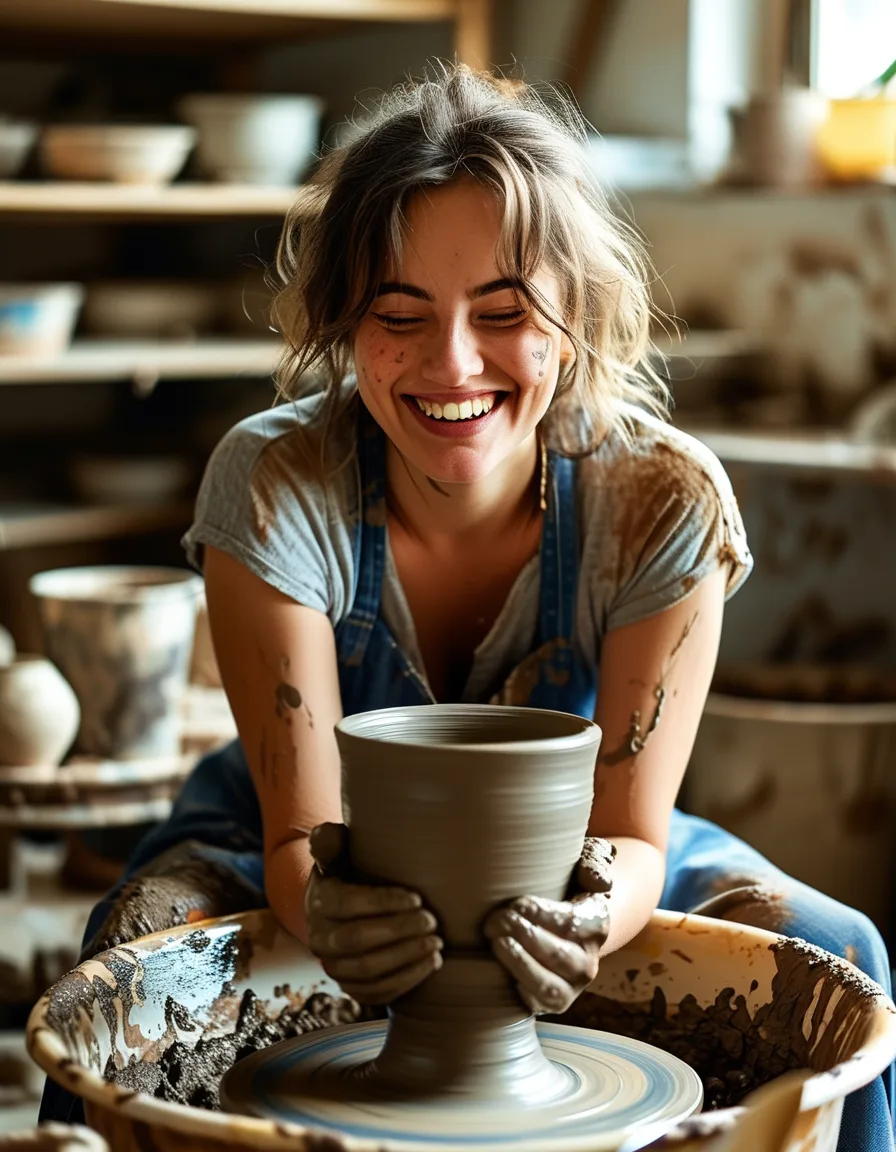 Your First Pottery Class: What Actually Happens at the Wheel (and Off It)